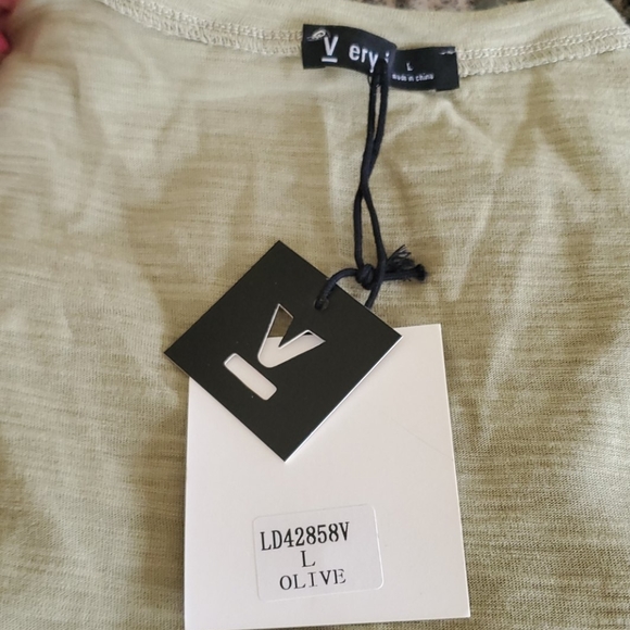 Knot Over You Cotton Dress in Olive - Picture 5 of 5